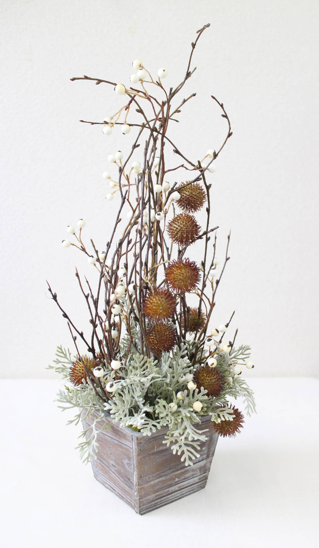 木ノ実のアレンジ カカオ*ナチュラルな木の実のアレンジ