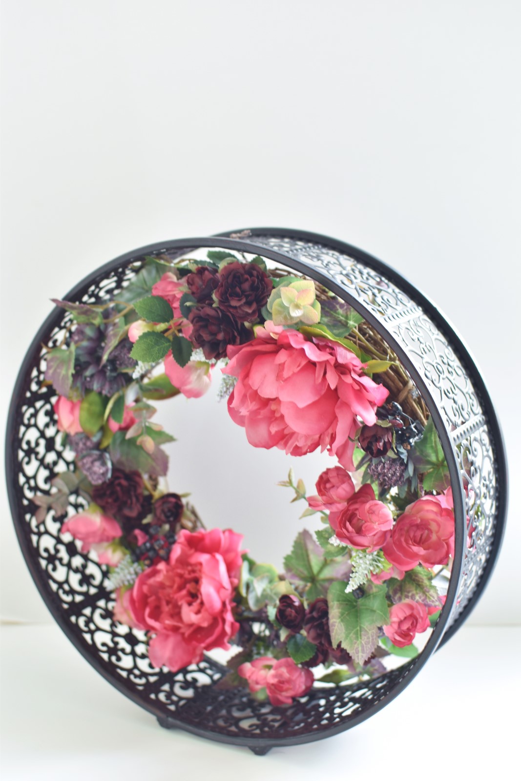 ピオニーのリース｜横浜ディスプレイミュージアム