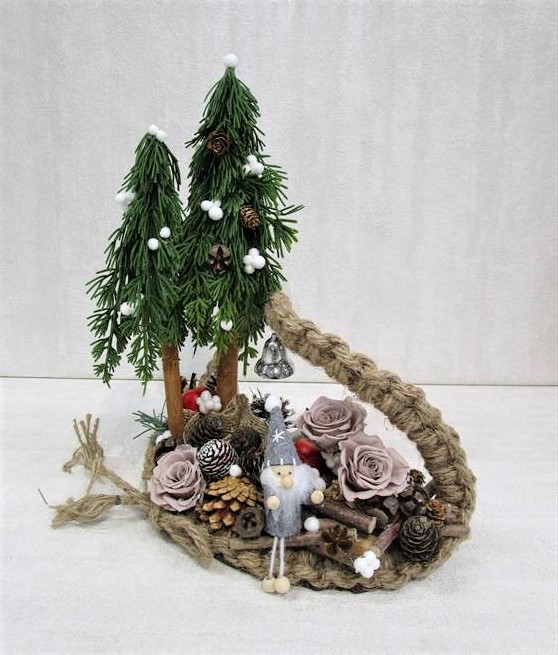 クリスマスアレンジメント｜横浜ディスプレイミュージアム