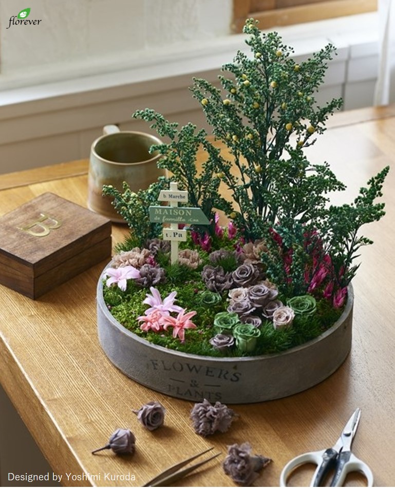 ﾌﾗｯﾄﾓｽ ｸﾞﾘｰﾝ: プリザーブドフラワー ｜ YDMオンラインストア ｜ 横浜