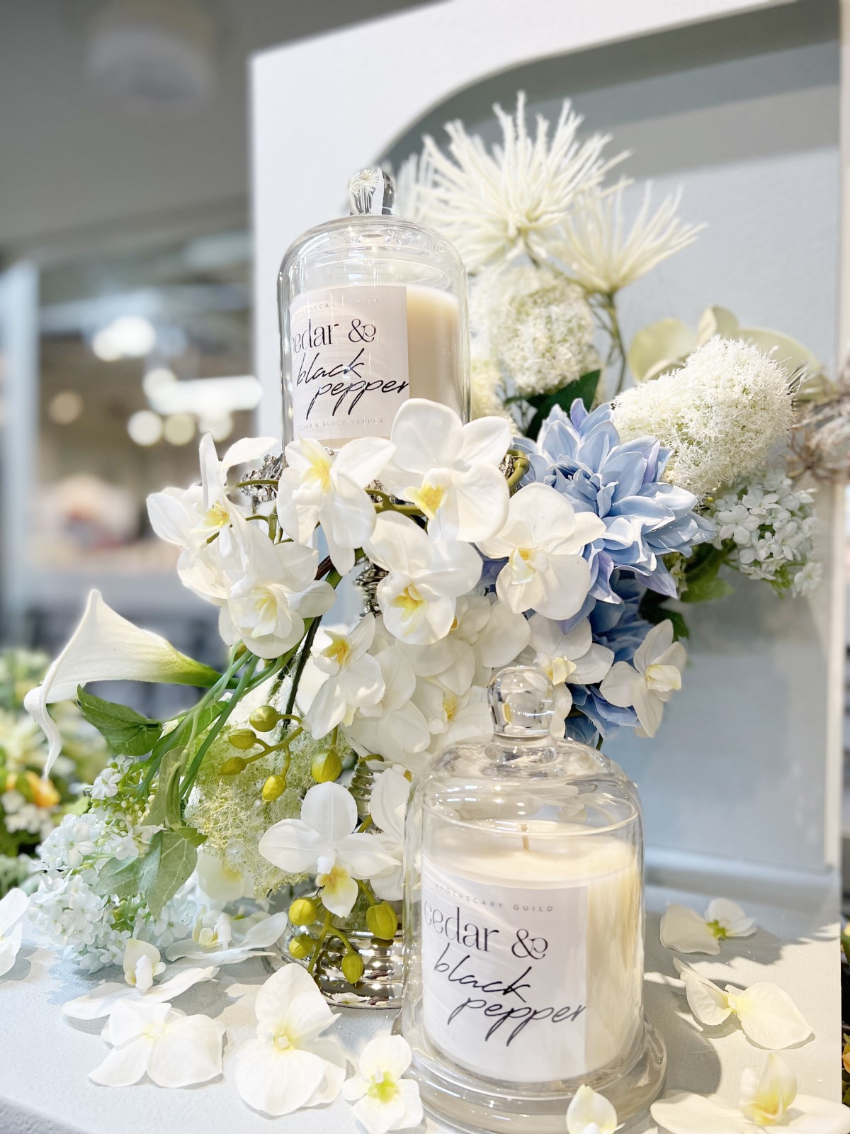 キャンドルショップのディスプレイイメージ｜横浜ディスプレイミュージアム