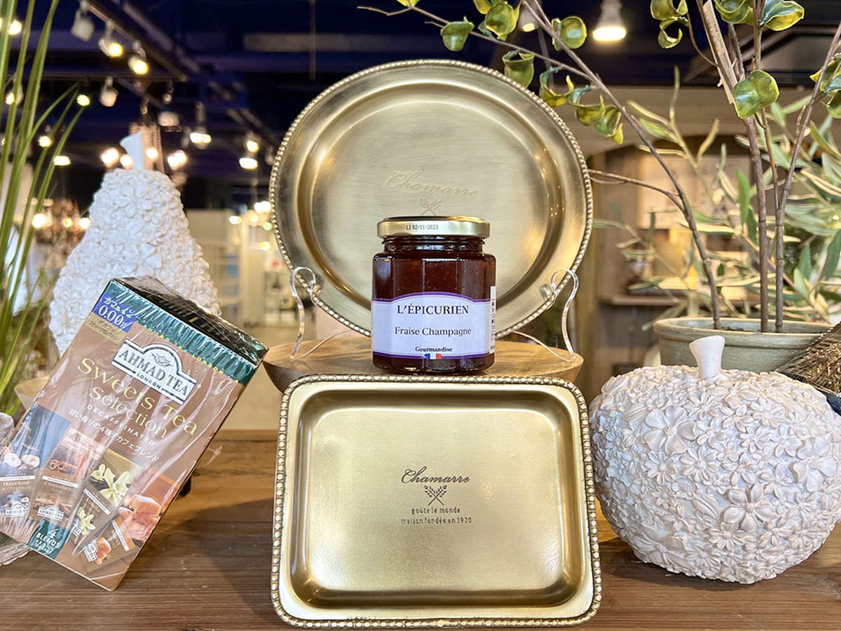 Jtoma Lovejapanページ　ディレイア　6点セット 食品売り場のディスプレイイメージ｜横浜ディスプレイミュージアム