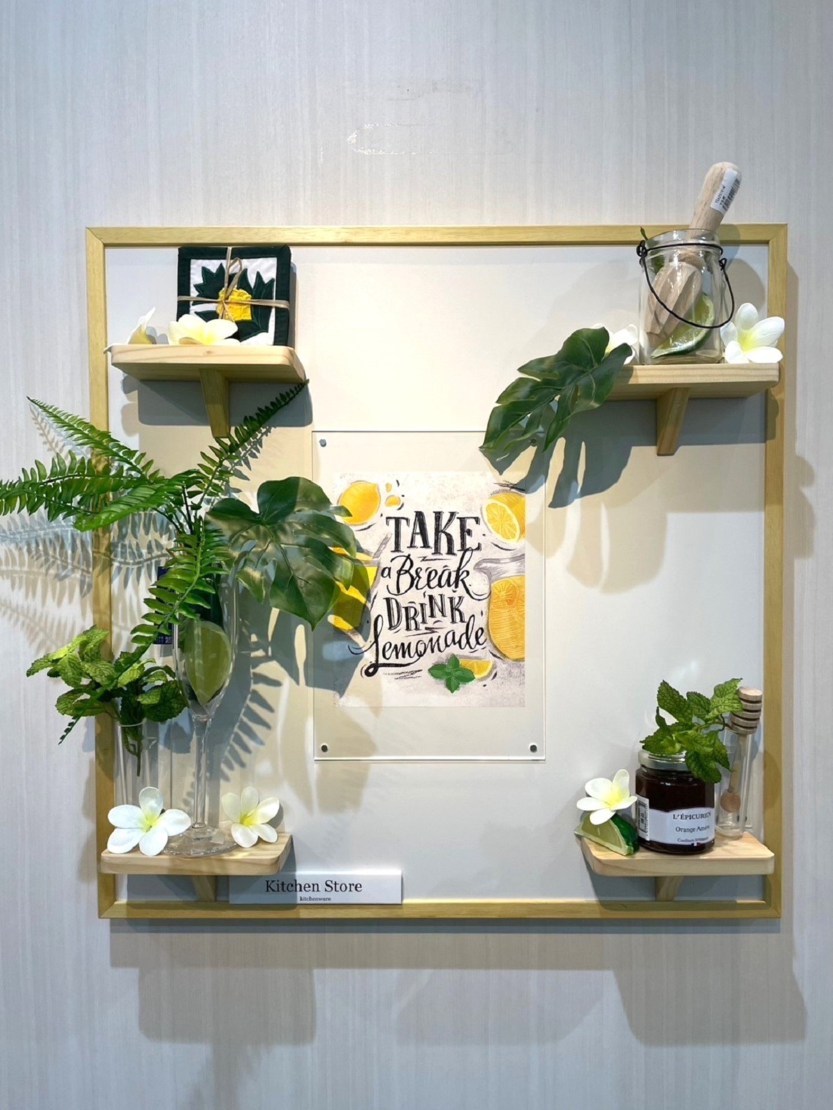 キッチン雑貨ショップのディスプレイイメージ｜横浜ディスプレイ