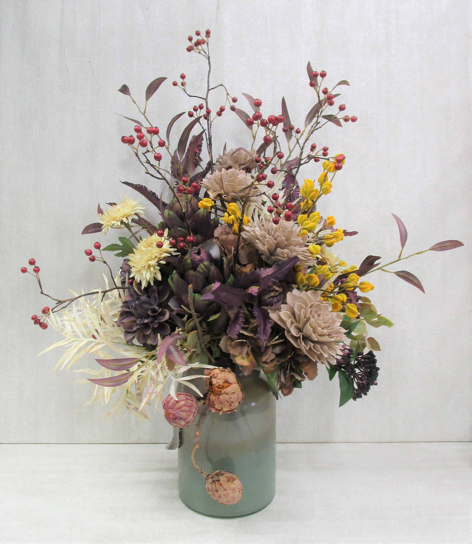 ダリアページ ｿｰﾗｰﾀﾞﾘｱ・大輪 ｼｬﾝﾊﾟﾝ: ドライフラワー ｜ YDMオンラインストア