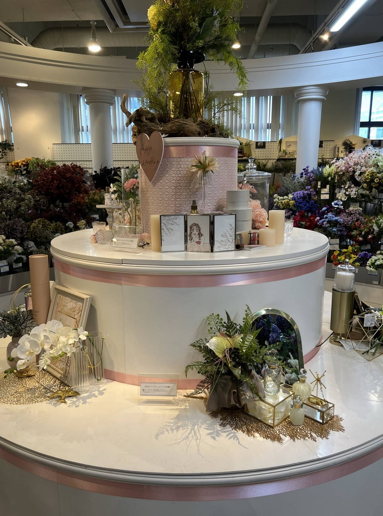 結婚式場のディスプレイイメージ｜横浜ディスプレイミュージアム