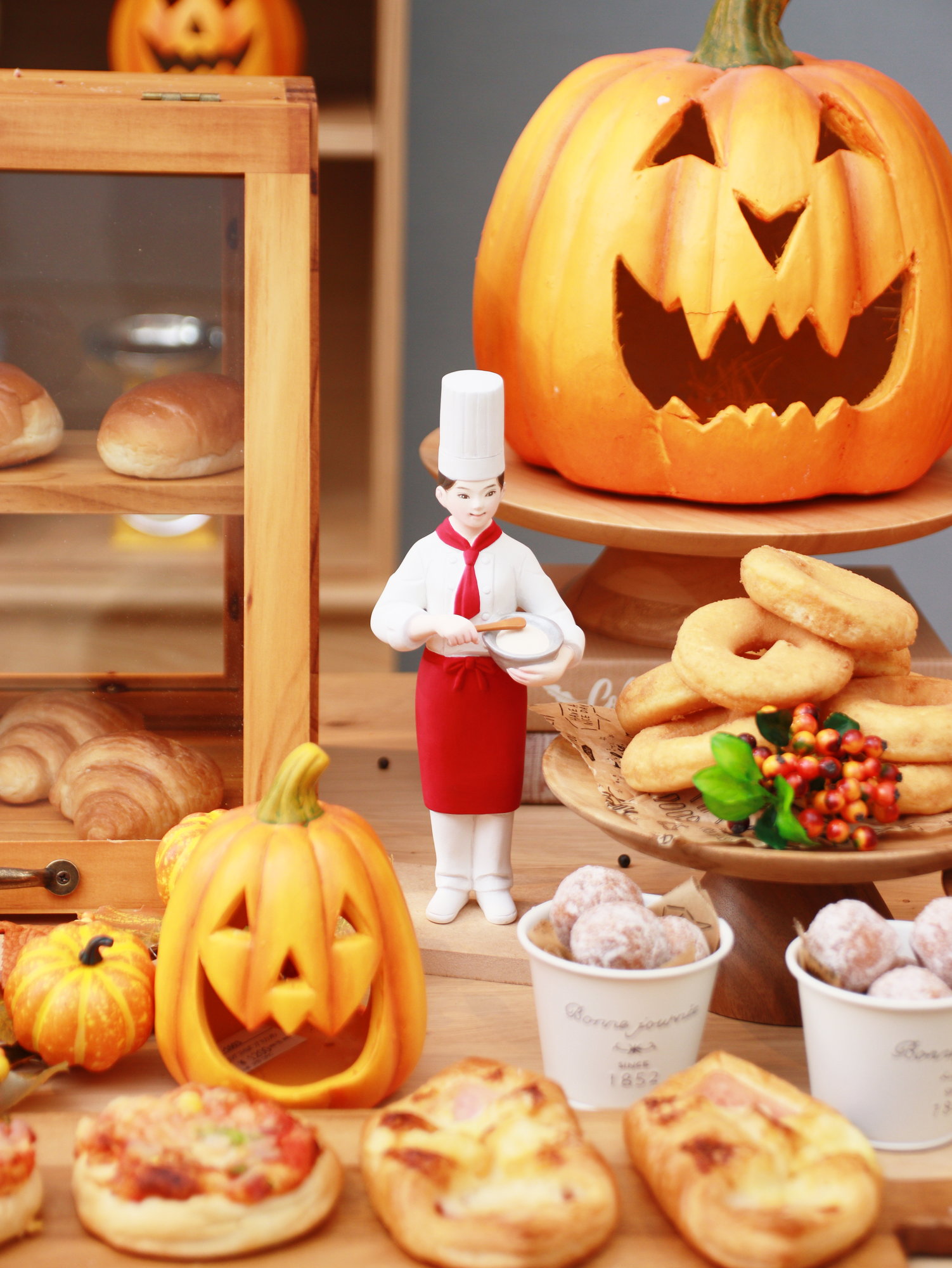 ハロウィーンのパンプキン人形の模型 会員様限定50％OFF対象商品！ ハロウィン パンプキン