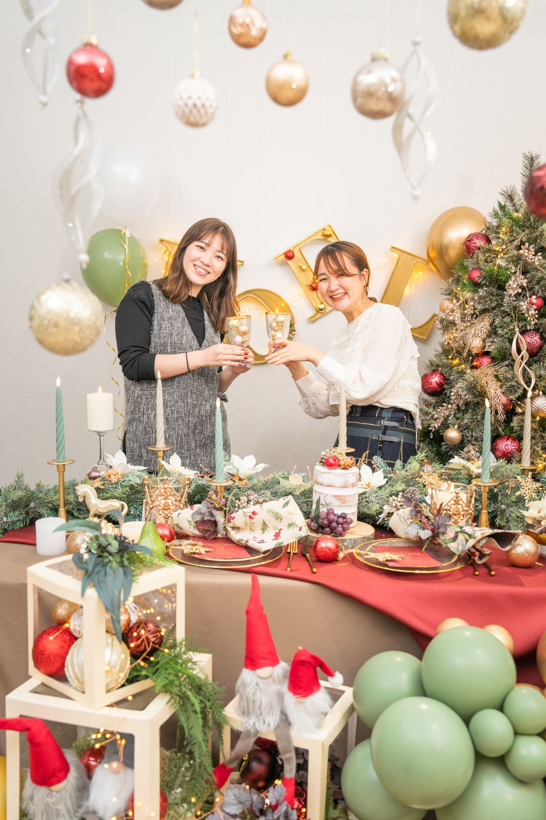 クリスマスパーティー装飾｜横浜ディスプレイミュージアム
