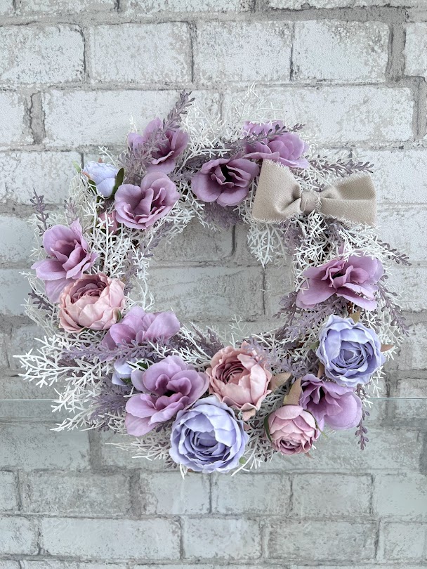 アネモネのリース｜横浜ディスプレイミュージアム