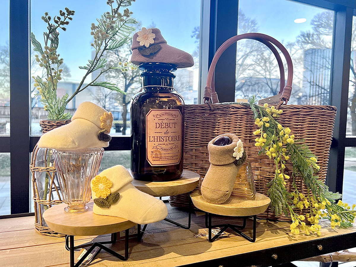 フォトセ ディスプレイ ベビー用品店のアニバーサリーフォトコーナーディスプレイ｜横浜