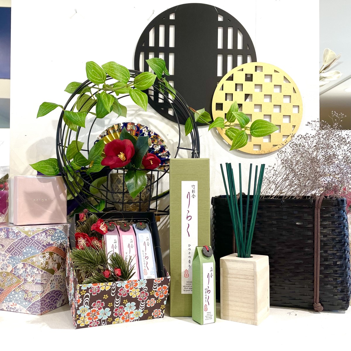 和風雑貨店のPPディスプレイ｜横浜ディスプレイミュージアム