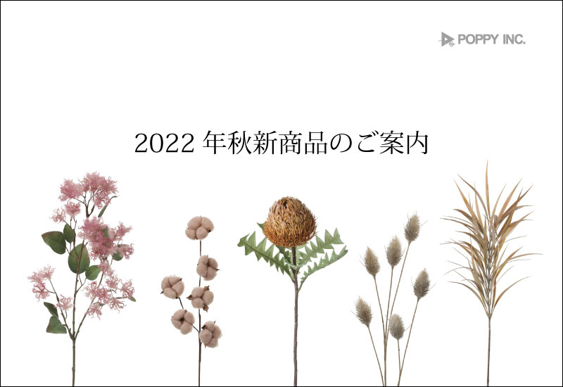 2022秋新商品のご案内