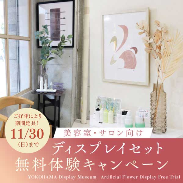 ディスプレイセット 無料体験キャンペーン