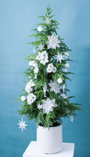 120cm オーロラクリスマスツリーのコーディネートサンプル