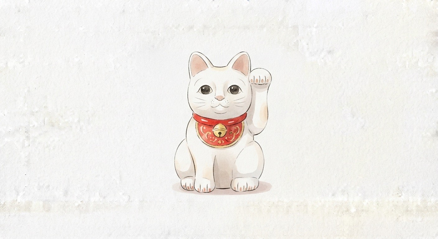 招き猫（右手）