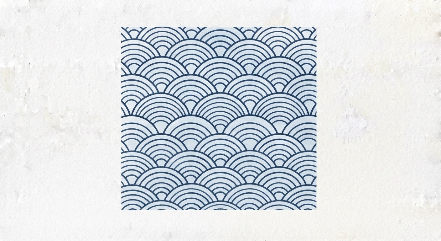 青海波文様