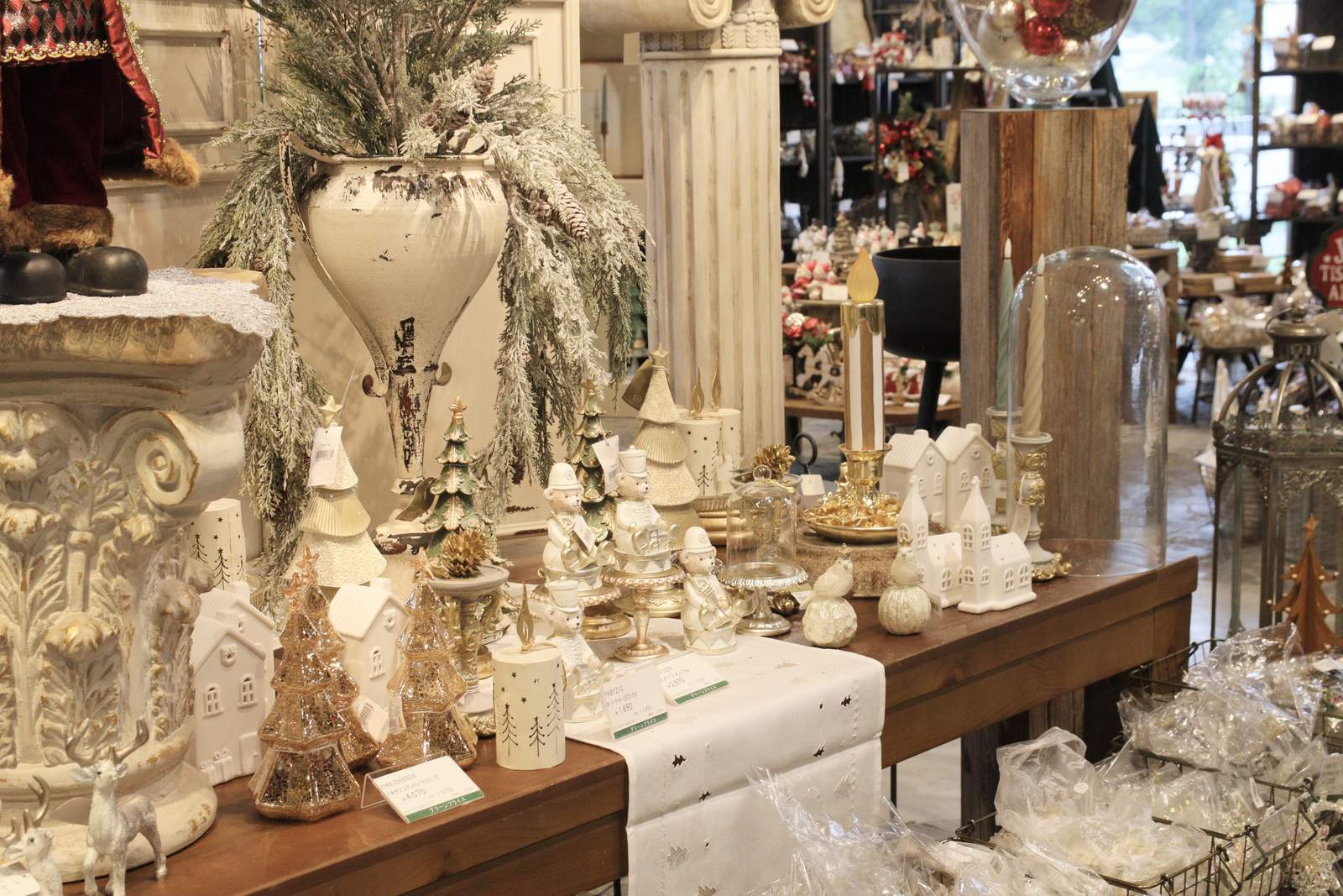 クリスマス売場の様子（原稿掲載写真17）