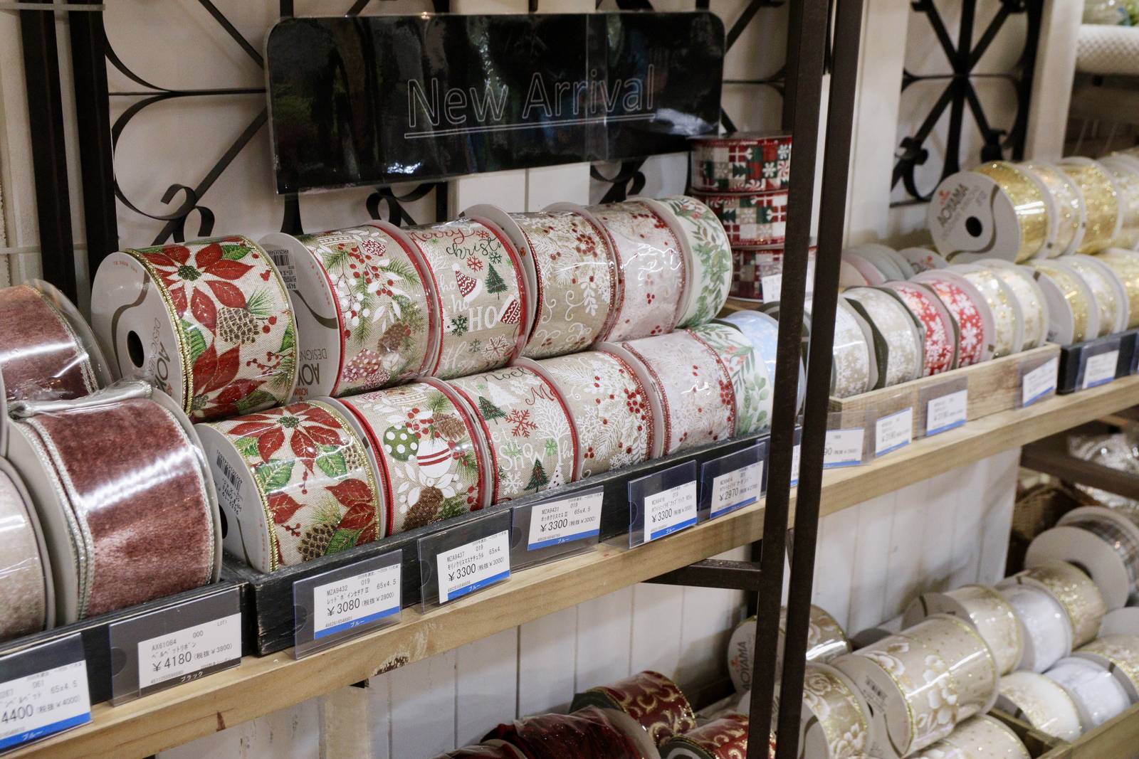 クリスマス売場の様子（原稿掲載写真24）